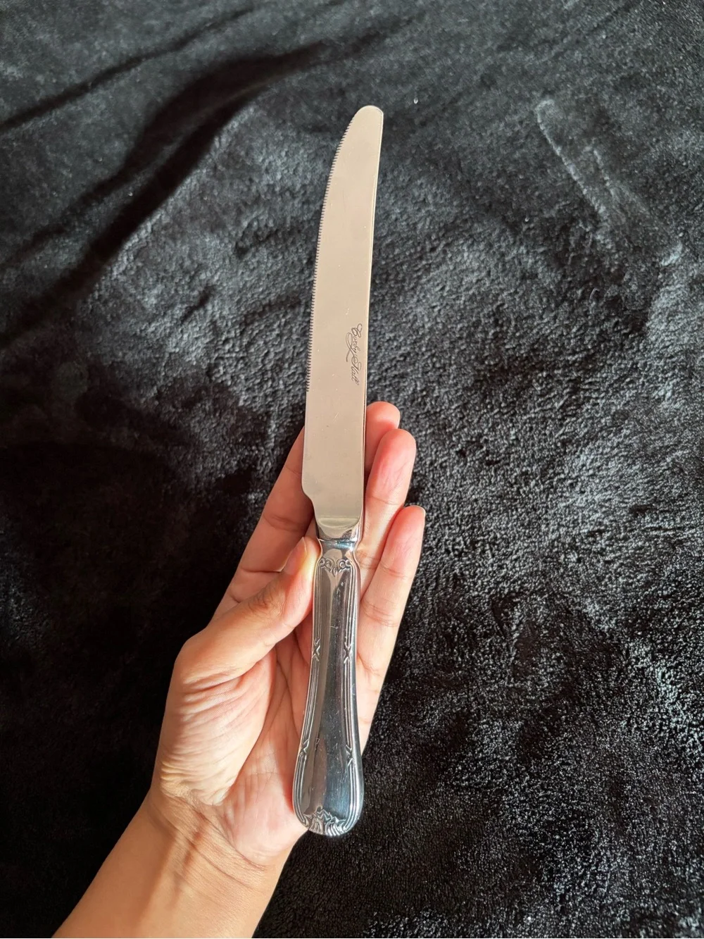 Corby Hall Steak Table knife Solid Handle Form Empire Collection Premium 18/10